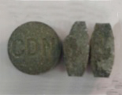 Counterfeit Oxycodone Tablet - Green Throughout